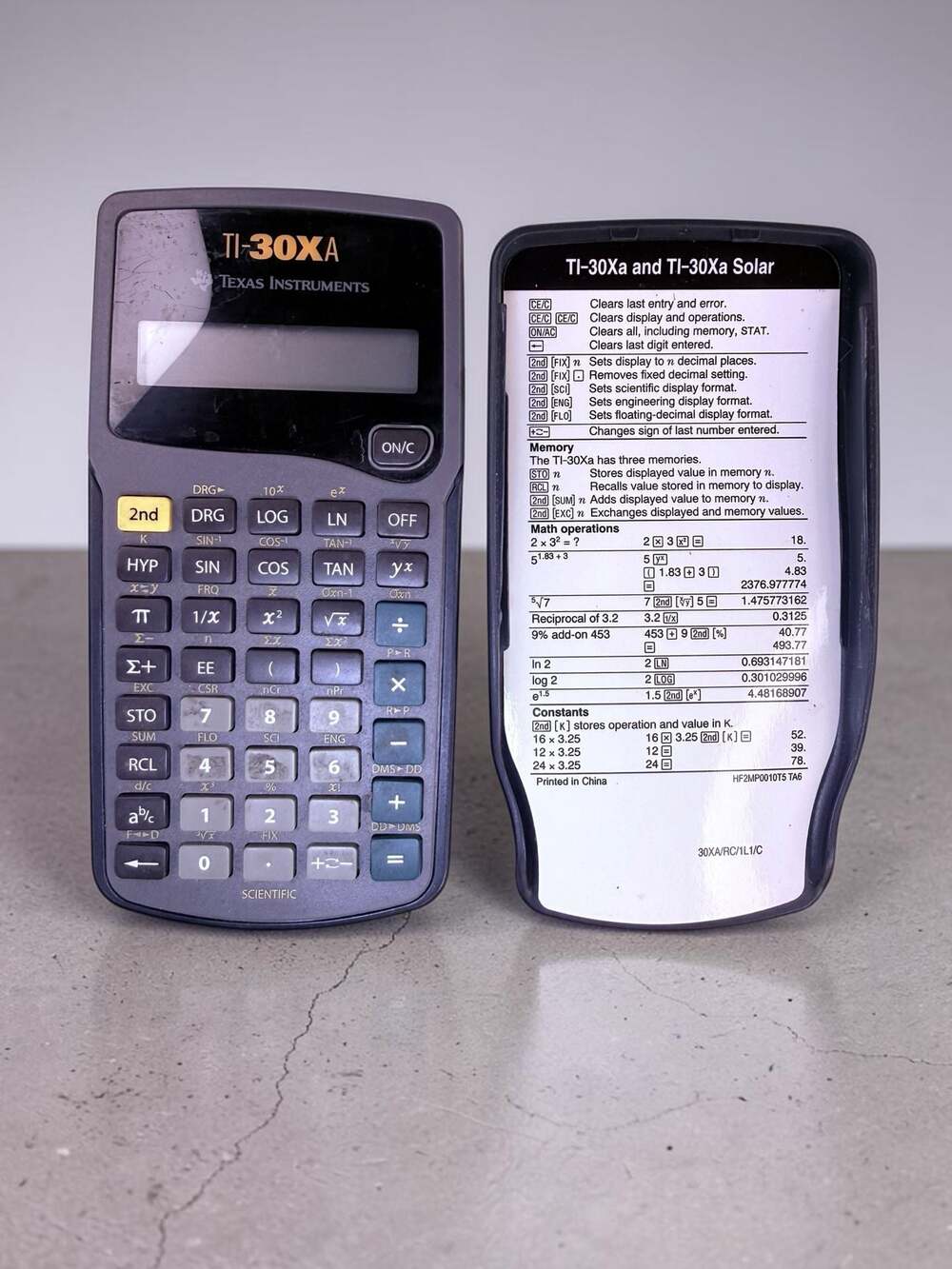 Texas Instruments TI-30XA Scientific Calculator - Picture 6 of 8